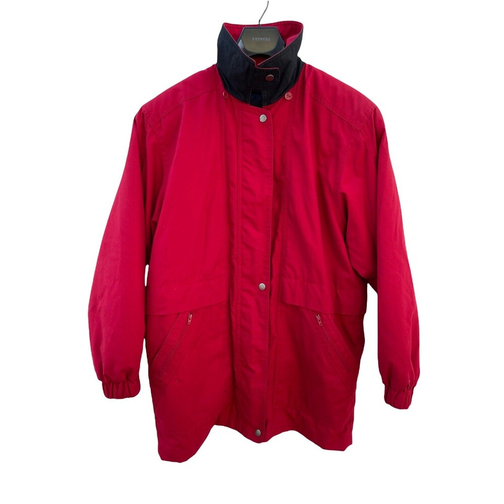 London Fog Limited Edition Womens Winter Coat - Red - Size Small